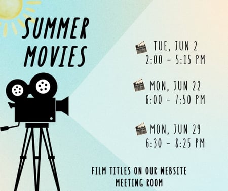 Summer Reading Movies at Cinco Ranch Library
