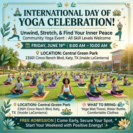 International Day of Yoga Celebration