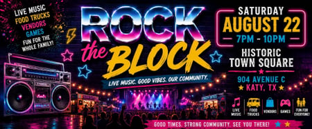 Rock the Block on the Square Rock the Block on the Square