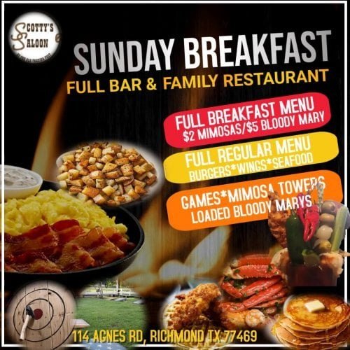 Father's Day Brunch at Scotty's with Live Music