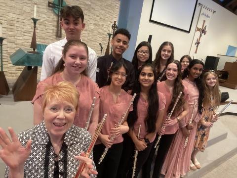 Carols in Gloucestershire presented by Katy Flutes