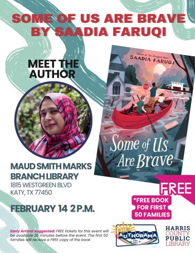 Live and In-Person with Author Saadia Faruqi