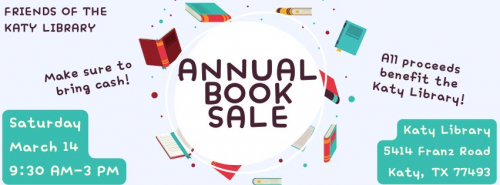 Friends of the Katy Library Annual Book Sale