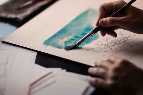 Adult Watercolor Art Club
