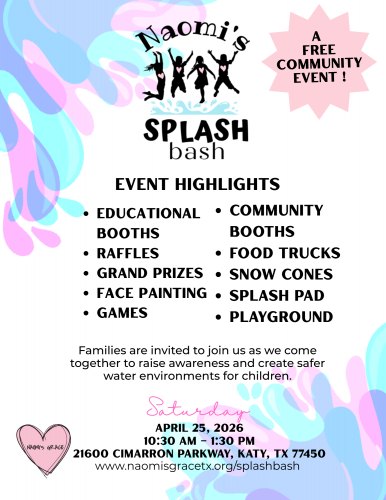 Naomi&rsquo;s Grace Splash Bash
