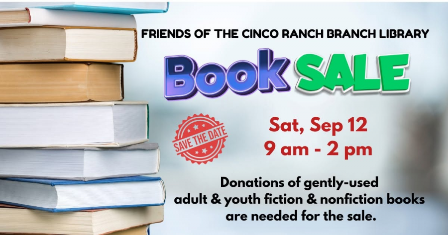 Friends of the Cinco Ranch Branch Library Book Sale