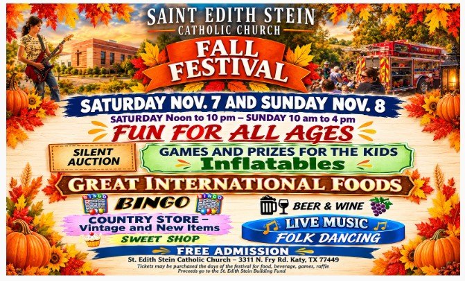St Edith Stein Catholic Church Fall Festival