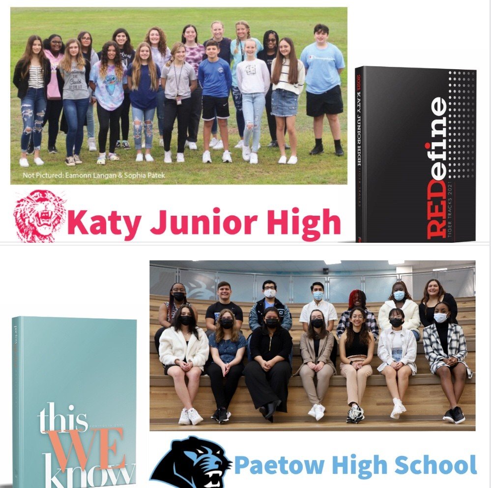 Two Katy ISD Yearbooks Named Finalists for Top National Awards