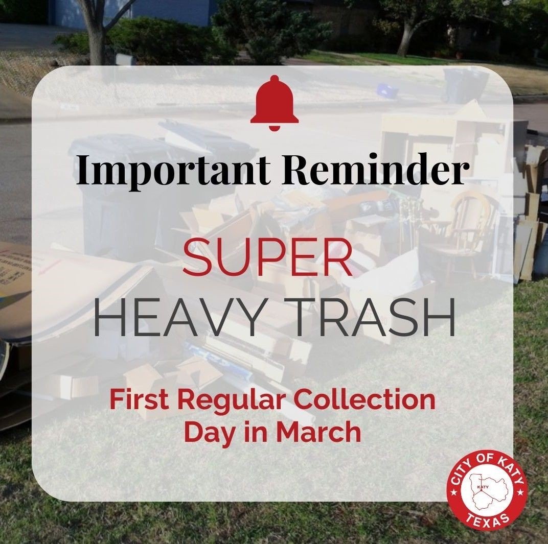 Important Reminder Super Heavy Trash